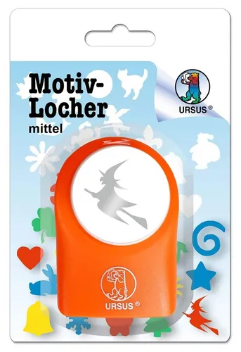 Motivlocher mittel Hexe
