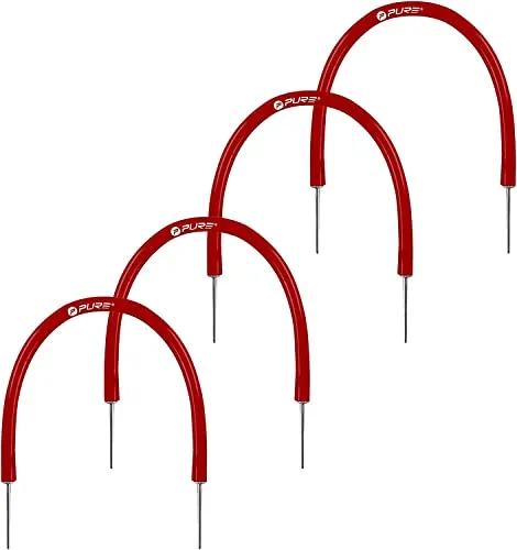 Pure2Improve Putting Arches Bögen, rot, 13 x 1.5 x 19 cm