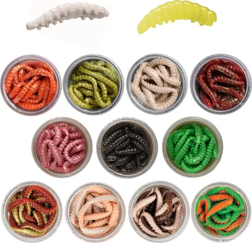 Berkley Softbait PowerBait Power Honey Worm (grau/perlmutt)