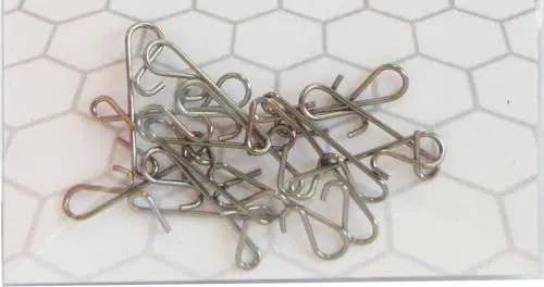 Predax Knotenlos Verbinder schwarz - 15 Knotenlosverbinder, Größe/Tragkraft:Gr. XL / 48kg