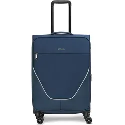 Stratic Weichgepäck-Trolley taska, 4 Rollen in blau von STRATIC