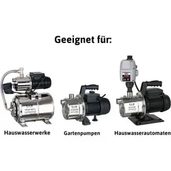 T.I.P. 31012 Ansaugschlauchgarnitur 7m - Sanitärinstallation mit Fußventil und Grobfilterung, ideal für Einstiegsgartenpumpen und effizienten Wassertransport.