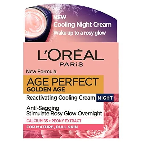 L'Oréal Age Perfect Golden Age Nachtcreme in pink von L'Oréal