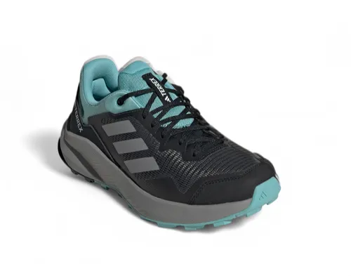 adidas Terrex Trailrider Damen Trail-Laufschuhe schwarz/blau/grau, Größe 40 (8) - Laufschuhe für Trailrunning mit leichter Dämpfung, hervorragender Traktion und Steinschutzplatte – ideal für wechselhafte Bedingungen in der Natur.