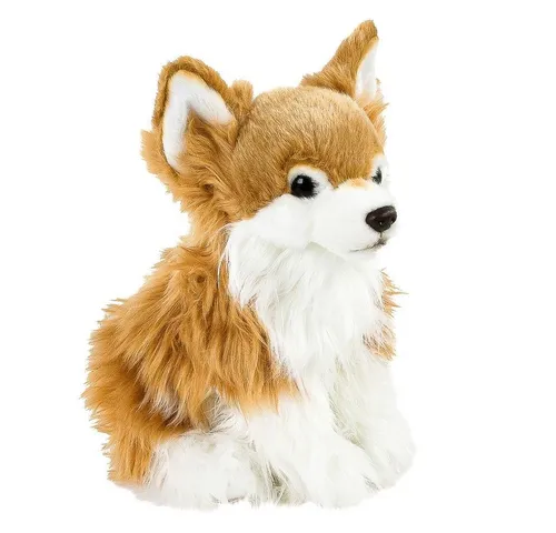 Teddys Rothenburg Kuscheltier Chihuahua braun/weiß 30 cm - Kuscheltier Chihuahua in Braun/Weiß, 30 cm groß, aus weichem Plüsch, maschinenwaschbar. Perfekt zum Kuscheln und Spielen – der ideale Begleiter für Kinder und Erwachsene!