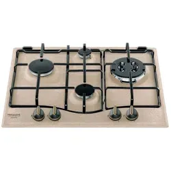 Hotpoint PC640T(AV)R/HA 4-Flammen Gaskochfeld
