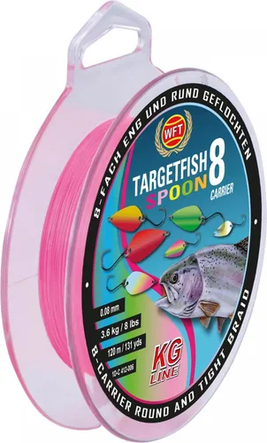 Produktbild WFT TF8 Spoon pink 120m 5Kg 0,08