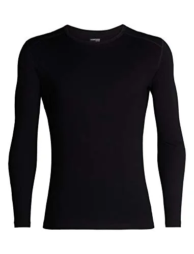 Icebreaker M 260 Tech Long Sleeve Crewe XXL - Merinowolle für optimalen Komfort - Funktionsunterwäsche aus 100% Merinowolle, bietet natürliche Geruchsresistenz und optimale Temperaturregulation. Ideal für Outdoor-Aktivitäten und kühle Temperaturen.