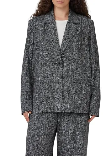 QS Blazer aus Interlockjersey