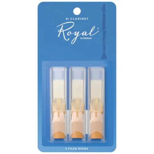 DAddario Woodwinds Royal Bb-Clarinet 1.5 3-Pack