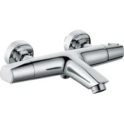 Aloni Badewannenarmatur Duscharmatur - Armaturen für Wandmontage aus hochwertigem Messing, modernem Chrom-Design und ideal für stilvolle Badezimmer.