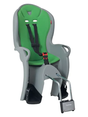 Hamax Kindersitz Kiss - grau/schwarz - Kinderfahrsitz für sicheren Transport, ergonomisch gestaltet für Komfort und geeignet für Kinder ab 9 Monaten bis 22 kg.