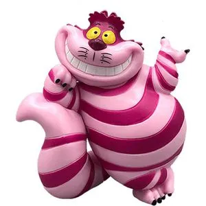 Bullyland Spielfigur Disney Alice im Wunderland, ab 3 Jahre, Grinsekatze, 5,8 x 7,3 cm