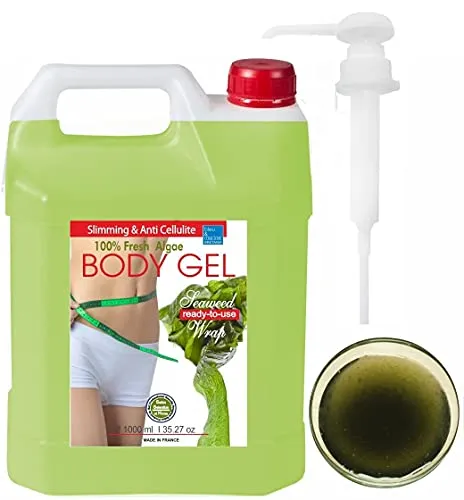 Meeresalgen Anti-Cellulite Gel 1000 ML - Duschgel mit sofortigen Ergebnissen gegen Cellulite, reich an Alginsäure und stärkt das Immunsystem für eine gesunde, straffe Haut.