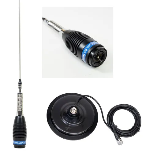 CB-Magnetantenne PNI ML175MAG Länge 152 cm 1000 Watt max. mit Magnetfuß X