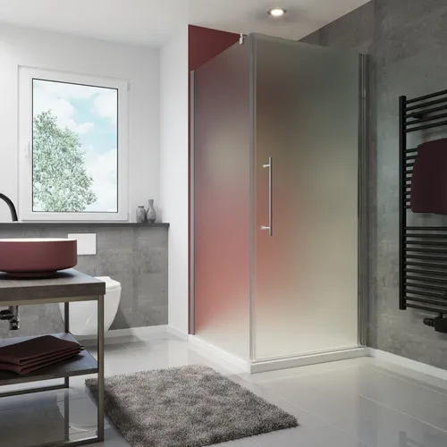 Schulte Duschkabine 90x90 - Sicherheitsglas in Chrom-Optik - Duschkabine 90x90 cm mit 5mm starkem, satiniertem Sicherheitsglas, ideal für moderne Bäder und bietet optimalen Spritzschutz.