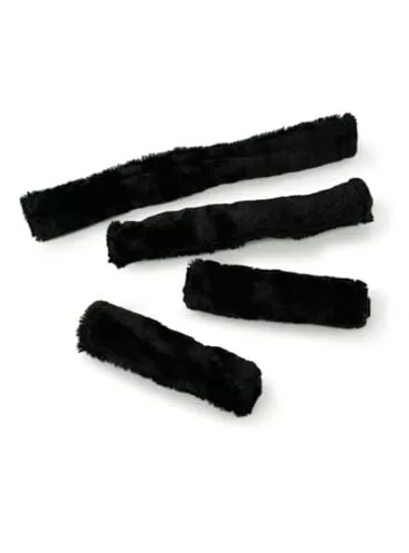 EKKIA Synthetisches Halfter-Schutzset, Farbe:schwarz in schwarz von EKKIA