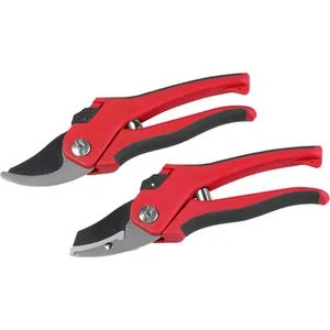 Meister Gartenschere WU9719600 Set, Amboss/Bypass, Schneidleistung bis 8mm Ø, 2-teilig