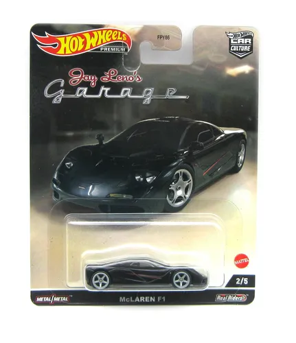Hot Wheels McLaren F1 Jay Lenos Garage 2/5 schwarz 1:64 von Hot Wheels