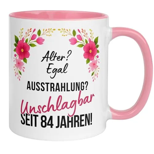 Kaffee- & Teebecher Pink von Momentals