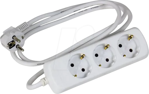 HEIT 45031 - Steckdose, 3-fach, 1,5 m