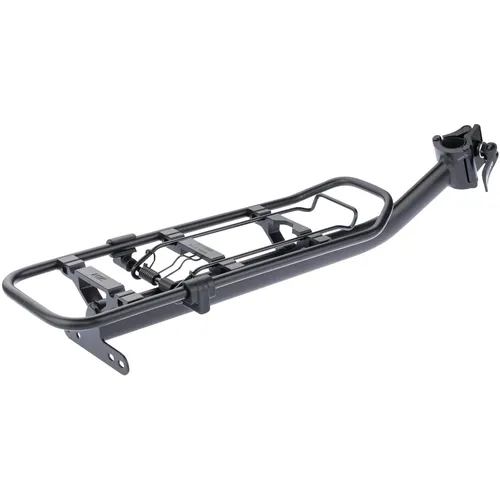 Contec Fahrrad-Gepäckträger Cricker - Der Contec H.R.-Gepäckträger Cricker aus robustem Aluminium ist leicht und funktional. Mit MIK Transportsystem und elegantem Design bietet er eine sichere Lösung für Ihre Fahrradtouren. Max. Zuladung: 10 kg.
