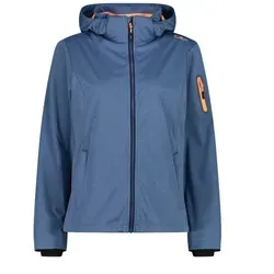 CMP Woman Jacket Zip Hood DUSTY BLUE MEL, Gr. 38