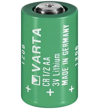 VARTA CR1 2 AA Lithium Rundzelle - 3V Spezialbatterie mit 1430 mAh, höchste Leistung für High-Tech-Kameras und Blitze