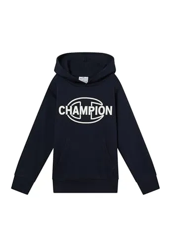 Champion Jungen Legacy Kapuzenpullover, blau, XL von Champion