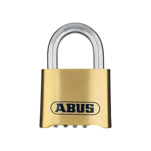 ABUS 1801/IB50 SL 5 Zahlenschloss - Sicher und flexibel - Zahlenschloss mit hoher Langlebigkeit, gefertigt aus hochwertigem Material für optimale Sicherheit und Flexibilität.