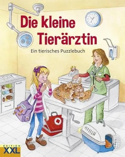 Die kleine Tierärztin: Ein tierisches Puzzlebuch