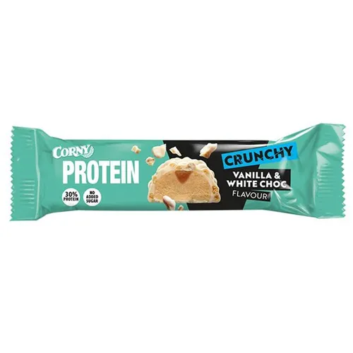 CORNY Crunchy Protein Bar Vanilla White Crunch 30% Proteinriegel