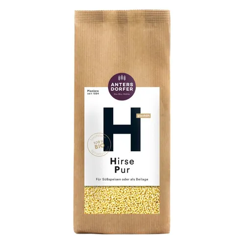 H - Hirse Pur geschält 1kg | ANTERSDORFER