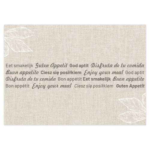 Tischunterlagen Leinen-Motiv I DIN A3 I Einweg Tischset aus Papier I dv_1001 100