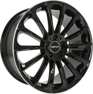 GMP Stellar Alufelge 9.5x20 5x112 ET 50 Black Diamond Lip von GMP