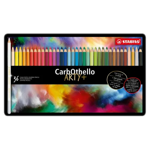 STABILO Pastellkreidestift CarbOthello 36er MetallEtui von STABILO