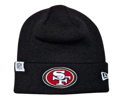New Era San Francisco 49ers NFL Loop Label Knit Schwarz Beanie - One-Size
