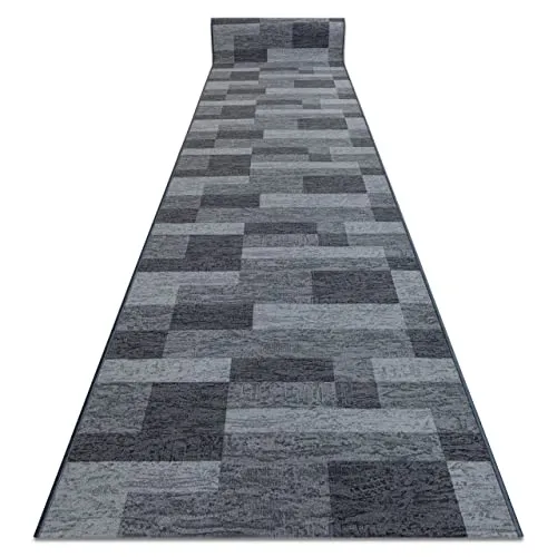 Läufer Antirutsch Icona Grau 100cm Grey 100x200 Cm