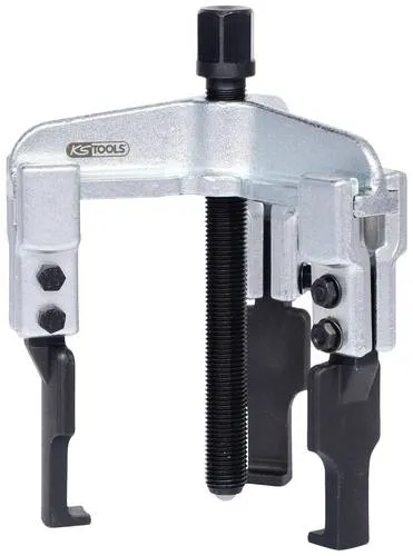 KS Tools Universal-Abzieher 3-armig mit schlanken Haken 20-90mm - Abzieher für enge Platzverhältnisse, extrem robuste Spindel und vielseitig einsetzbar als Innen- und Außen-Abzieher.
