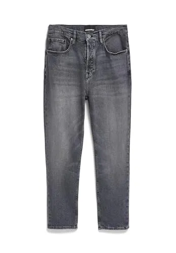 ARMEDANGELS Herren Relaxed Tapered Jeans Bio-Baumwoll Mix Comfort-Stretch AAUSTIN Relaxed Fit Washed Iron