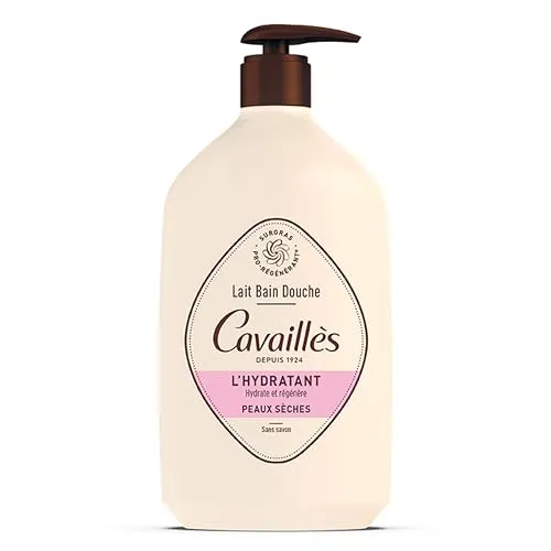 Rogé Cavaillès Lait Bain Douche Peaux Sèches L'Hydratant 1 L
