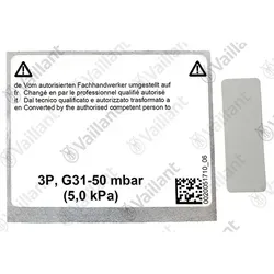 Vaillant Umstellsatz H-P DE/AT 0020253189