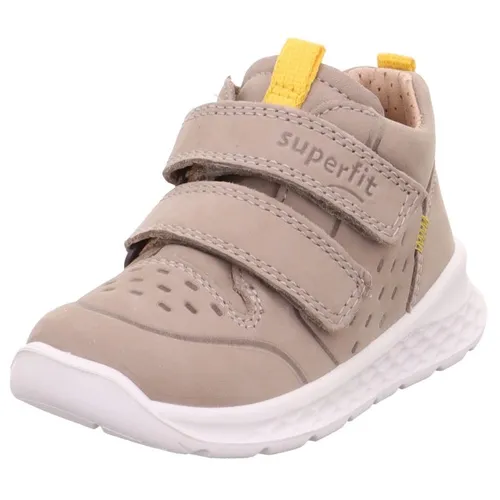 Superfit Jungen Breeze Sneaker, BEIGE/GELB 4000 in beige von Superfit