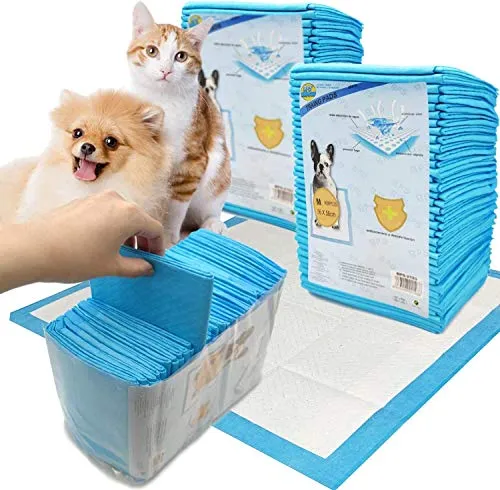 BPS BUENA PET SHOP Trainingsunterlagen für Hunde und Katzen, 30 Stück, 56 x 56 cm, PE-Kunststoff, Zellulose, Blau