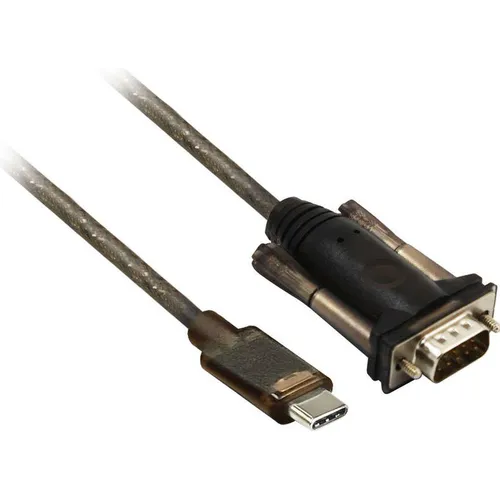 ACT USB-C to Serial Adapter (1.50 m) (AC6002) - Schnittstellenkabel für eine einfache Verbindung von USB-C Geräten zu seriellen Schnittstellen, ideal für Entwickler und Techniker.