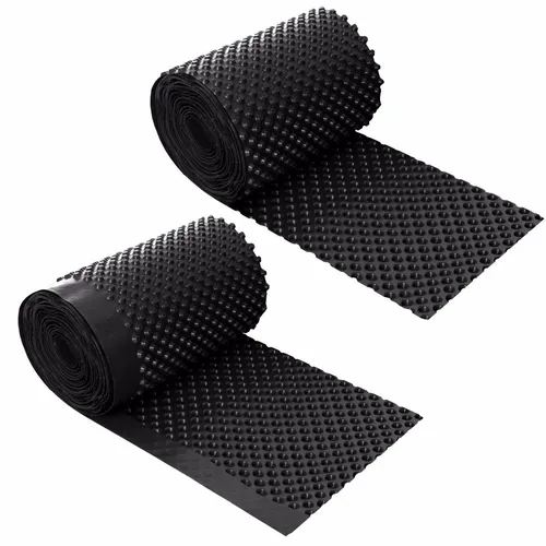 Noppenbahn Grundmauerschutz 20m x 0,5m - Dichtstoffe & Fugenmittel - Hochwertige Noppenfolie aus HDPE für effektiven Grundmauerschutz, 8mm Noppenhöhe sorgt für optimale Drainage und Schutz.