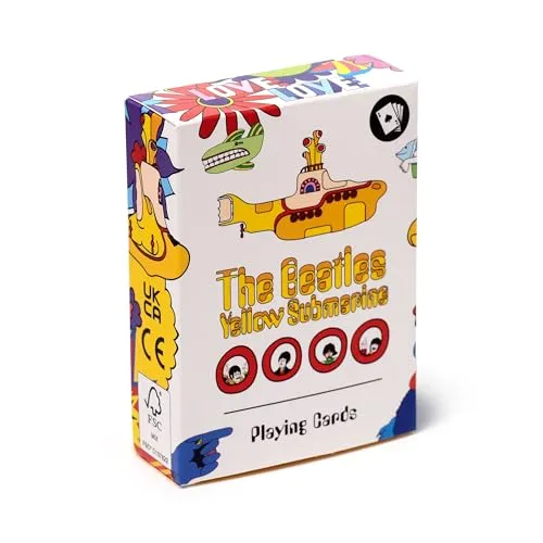 Puckator The Beatles Yellow Submarine Standard Spielkartendeck