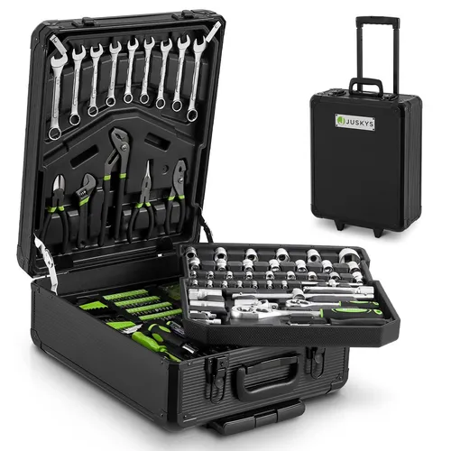 Juskys Werkzeugkoffer 1200-teilig von Juskys