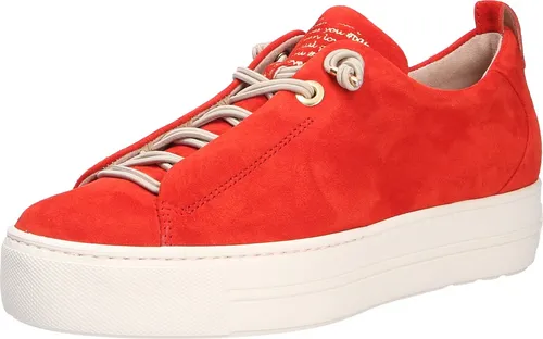Paul Green Damen SUPER Soft Pauls Low-Top Sneaker - Damen-Sneaker mit flacher Plateausohle aus leichtem EVA, perfekt für Freizeit und Sport. Der hochwertige Leder-Innenausstattung sorgt für optimalen Komfort.