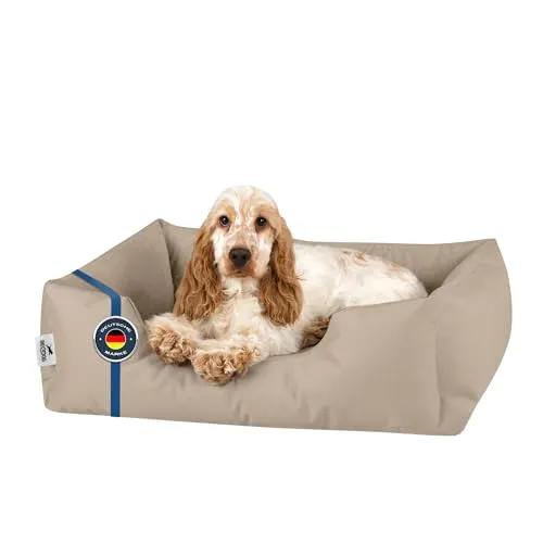 BedDog Tierbett Hundebett ZARA mit Rand – Komfort für deinen Vierbeiner - Tierbetten mit abnehmbarem Bezug, pflegeleicht und stilvoll für erholsamen Schlaf deines Hundes.